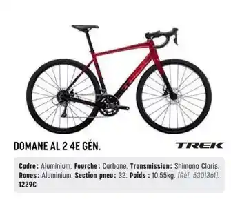 Bouticycle Trek - romane al 2 4e gen offre