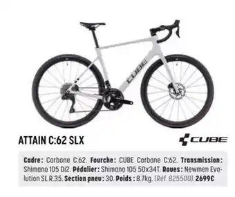 Bouticycle Shimano - attain c:62 slx offre
