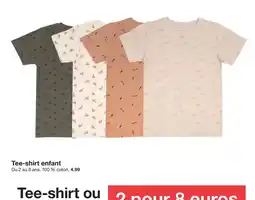 Zeeman Tee-shirt ou offre