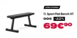 City Sport Pro-form - sport flat bench xt offre