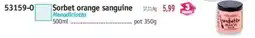 Maximo Sorbet orange sanguine offre