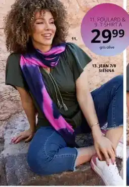 Ulla Popken Foulard & t-shirt a offre