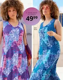 Ulla Popken Robe maxi en jersey offre
