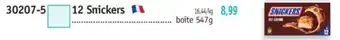 Maximo 12 SNICKERS offre