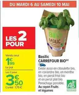 Carrefour Market Carrefour - basilic offre