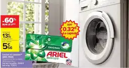 Carrefour Market Ariel - lessive en capsules offre