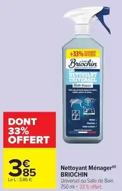 Carrefour Market Nettoyant ménager offre