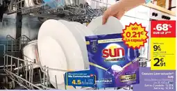 Carrefour Market Sun - capsules lave-vaisselle offre