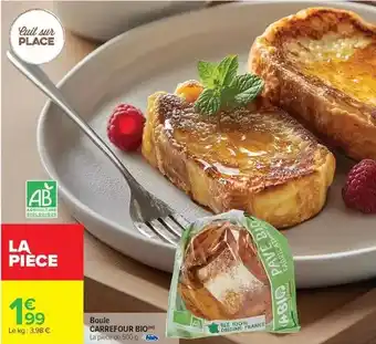 Carrefour Market Carrefour - boule offre