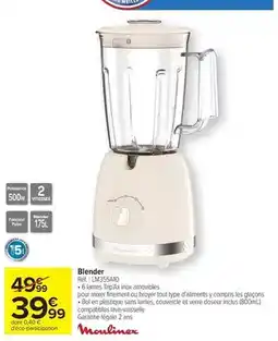 Carrefour Market Moulinex - blender offre