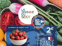 Carrefour Market Tous - fraise rounde offre