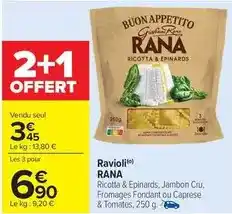 Carrefour Market Rana - ravioli offre