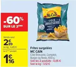 Carrefour Market Frites surgelées offre