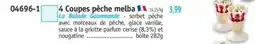 Maximo 4 Coupes pĂȘche melba offre