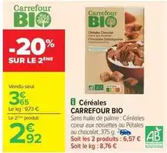 Carrefour Market Carrefour - céréales bio offre