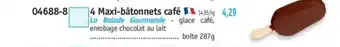 Maximo 4 Maxi-bâtonnets café offre