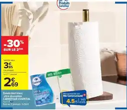 Carrefour Market Carrefour - essuie-tout blanc ultra assortiment offre