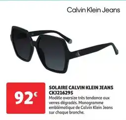 Auchan Calvin klein jeans - solaire ckj21629s offre