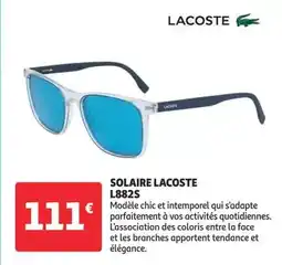 Auchan Lacoste - solaire l882s offre