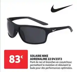 Auchan Nike - solaire adrenaline 22 dv2372 offre