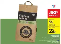 Carrefour Market Carrefour - charbon de bois offre