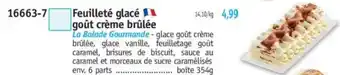 Maximo Feuilleté glacé goût crème brûlée offre