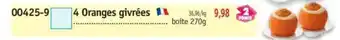 Maximo 4 Oranges givrées offre