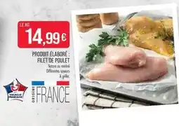 Match Produit elabore filet de poulet offre