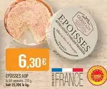 Match Germain - epoisses aop offre