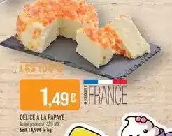 Match Délice à la papaye offre