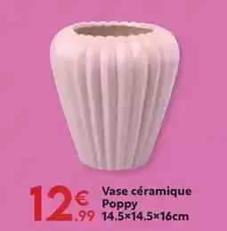 Maxi Bazar Vase céramique poppy offre