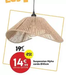 Maxi Bazar Suspension myha corde offre