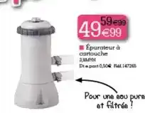 Kandy Épurateur à cartouche offre