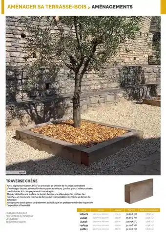 Samse Aménager sa terrasse-bois, amenagemants offre