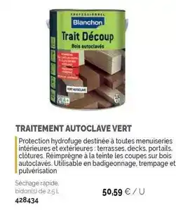 Samse Traitement autoclave vert offre