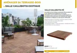 Samse Dalle caillebotis ipè offre