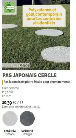 Samse Pas japonais cercle offre