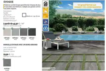 Samse Marcelle eavoque avec un bordo arnondi offre