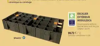 Samse Escalier extérieur offre