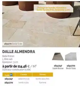 Samse Dalle almendra offre