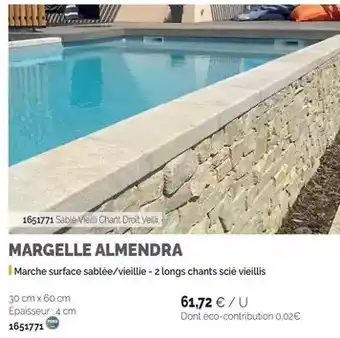 Samse Margelle almendra offre