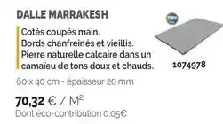 Samse Dalle marrakesh offre
