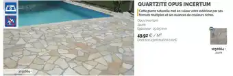 Samse Quartzite opus incertum offre