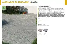 Samse Aménager sa terrasse >pavés offre