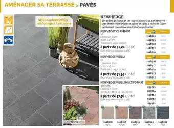 Samse Amênager sa terrasse offre