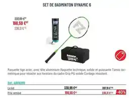 Casal Sport Set de badminton dynamic 6 offre