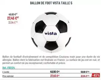 Casal Sport Ballon de football offre