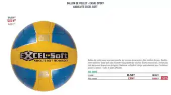 Casal Sport Ballon de wolf - casal sport assortite ecres sqt offre