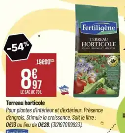 Bricorama Terreau horticole offre