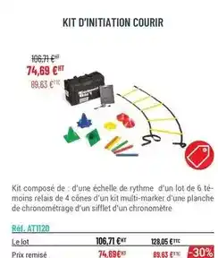Casal Sport Kit d'initiation courir offre